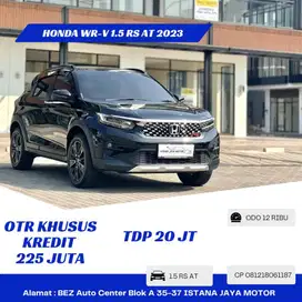 Km 12rb Honda WRV 1.5 RS AT 2023 Hitam