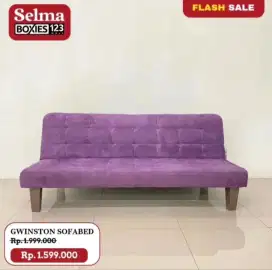 Sofabed Gwinston Ungu