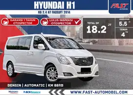 HYUNDAI H1 XG 2014 FACELIFT 2.4 AT BENSIN KM.88RB PAJAK PANJANG #F5ST