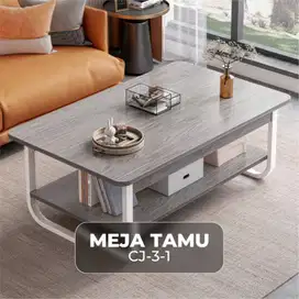 Meja Tamu Modern Minimalis Coffe Table Aesthetic Meja CJ-3-1