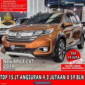 [Tdp 15 jt] NEW HONDA BRV E CVT 2019/2020