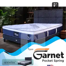 Springbed American Garnet Pocket Spring 160x200