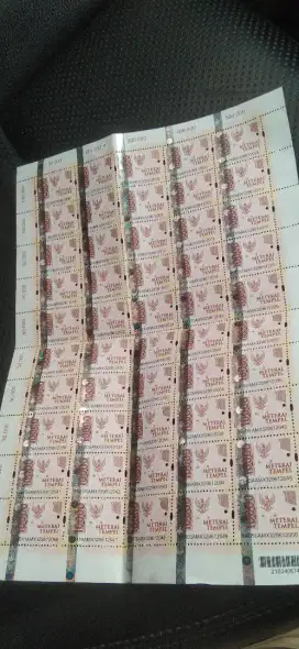 Dijual Meterai 10rb