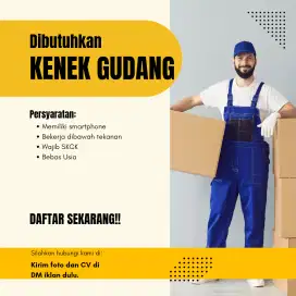 Loker supir gudang(wajib SIM B) Dan kenek gudang