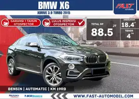BMW X6 2015 X DRIVE 3.0 TURBO SUNROOF LOW KM.19RB PAJAK PANJANG #F5ST