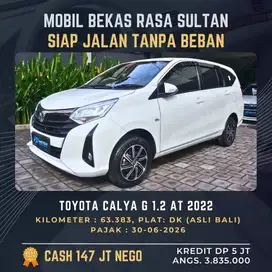 DP 5 JT!! Calya G 1.2 AT 2022 AsBali
