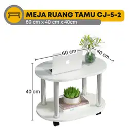 Meja Ruang Tamu Meja Minimalis Aestetic Meja Ruang Tamu Kayu CJ-5-1