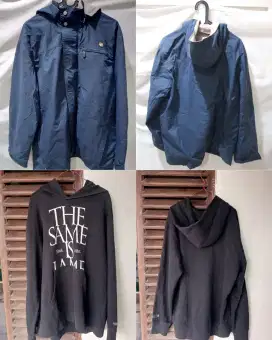 Hoodie & jaket (harga 2 pcs)