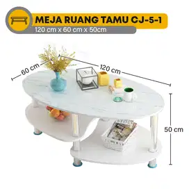 Meja Ruang Tamu Meja Minimalis Aestetic Meja Ruang Tamu Kayu CJ-5-2