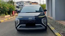 [ LOW KM ] Hyundai Stargazer Prime Captainseat 1.5 AT Hitam 2022/2023