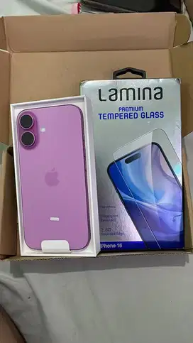 Iphone 16 pink open box