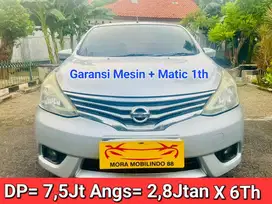 Dp7,5jt automatic Km90rban Nissan Grand Livina XV Sv 2013/2014/2015 AT