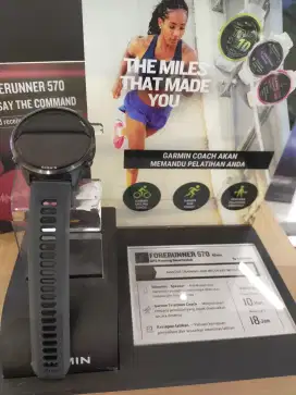 JAM TANGAN SMARTWATCH GARMIN FORERUNNER 570