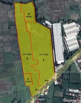 TANAH DARAT COCOK UNTUK PABRIK CICALENGKA