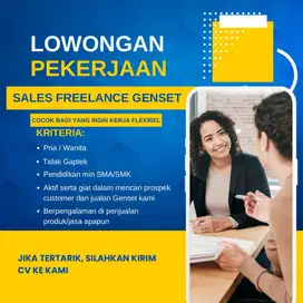Sales Freelance Genset