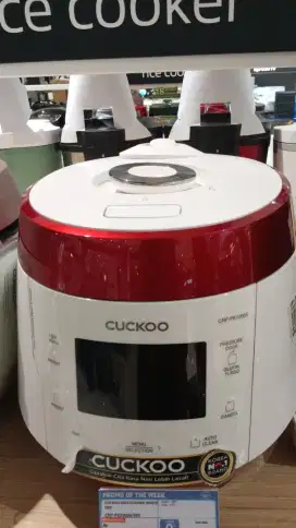 Rice  cooker white red