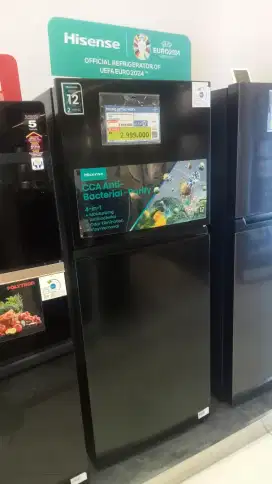 KULKAS HISENSE REFRIGERATOR 2 DOOR 240L