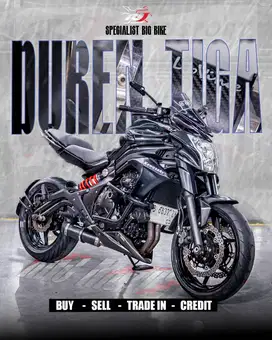 Kawasaki ER6N 650cc Nik 2012 Km 20.000an Full Paper