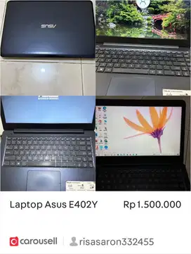 Jual laptop asus