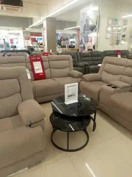 SET SOFA RECLINER LAUREL