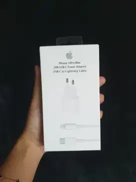 Set Charger iPhone 20W Type-c to Lightning