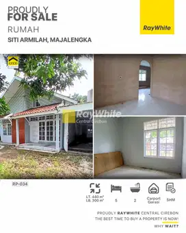 Jual Rumah Strategis SHM di Pusat Kota Majalengka