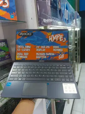 BANTING HARGA LAPTOP BARU SPEK GAHAR AXIOO HYEPE 3 BUSA KREDIT