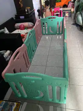 SPEEDS Pagar Anak Bayi Playpen Baby Fence M (7+1)