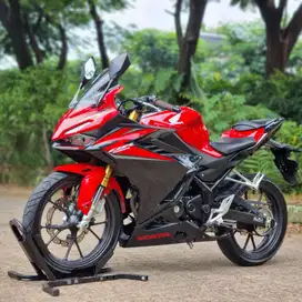 HONDA NEW CBR 150R MERAH HITAM 2023 KM 4K PAJAK ON SUPER GRES