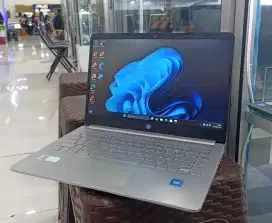 Laptop HP 14s dq3888TU N4500 8/512 Mulus garansi resmi On gan.