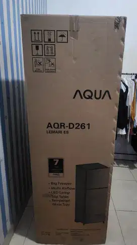 KULKAS AQUA 2 PINTU AQR-261