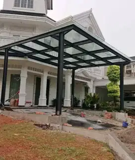 Canopy atap kaca
