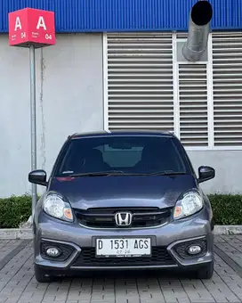 Honda Brio E CVT matic 2018 low km 30rb dp 7,5jt