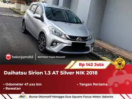 [ LOW KM ] Daihatsu Sirion 1.3 AT Silver 2018/2019
