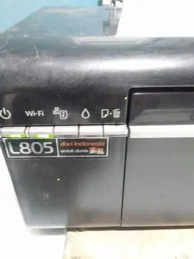 PRINTER EPSON WIFI L805 HIDUP TIDAK KELUAR TINTA