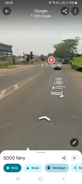 Tanah 1,8 Ha Bandara Simpang 4 TAA Gudang Murah Palembang