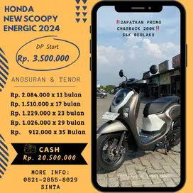 NEW SCOOPY ENERGIC 2024