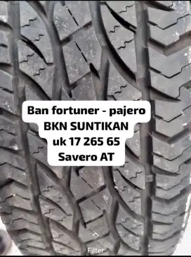 Ban pajero BKN SUNTIKAN 17 265 65