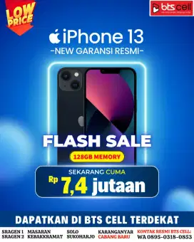 Promo iphone 13 128GB