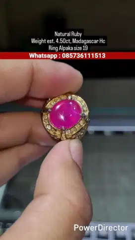 Permata Ruby Madagascar