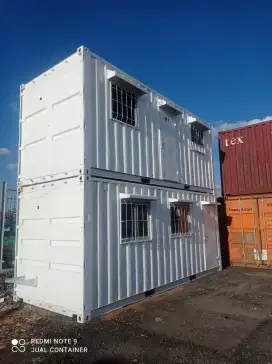 JUAL CONTAINER OFFICE 20FT SECOND
