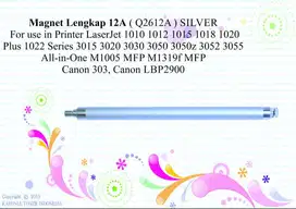 Magnet Roller 12A (MR) Lengkap-Silver for use in Lj 1010 C Berkualitas