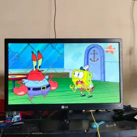 Led monitor pc merk lg 20 inci