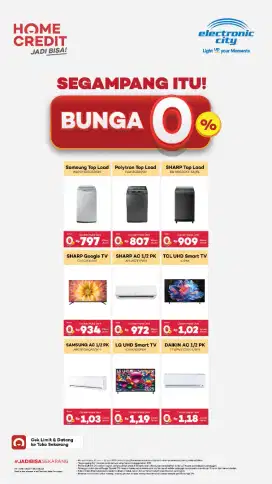 CICILAN LG UHD SMART TV 65INCH PAKAI HOME CREDIT PROMO BUNGA 0%