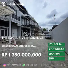 Rumah siap huni the exclusive residence jalan perbatasan - krakatau