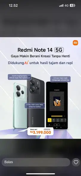 Redmi note 14 5G 12/512