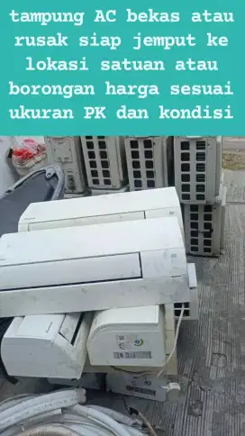 Terima ac bekas