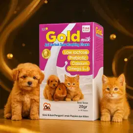 Gold Milk susu kucing dan anjing