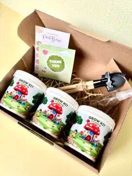 Hampers Kado DIY Menanam Grow Kit Anak | Berkebun | Giftbox | Hampers