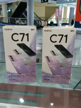 realme C71 terbaruu ram 4+4/128